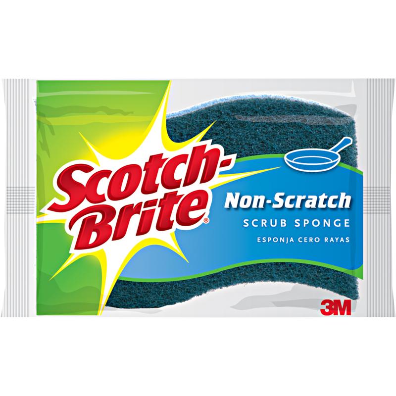 Scotch-Brite Non-Scratch Sponge For Multi-Purpose 4.4 in. L 1 pk (Pack of 12)