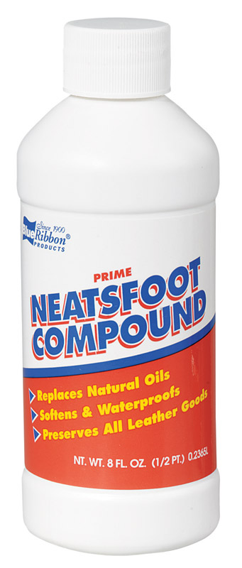 Blue Ribbon Neatsfoot Oil 8 oz Liquid (Pack of 6)