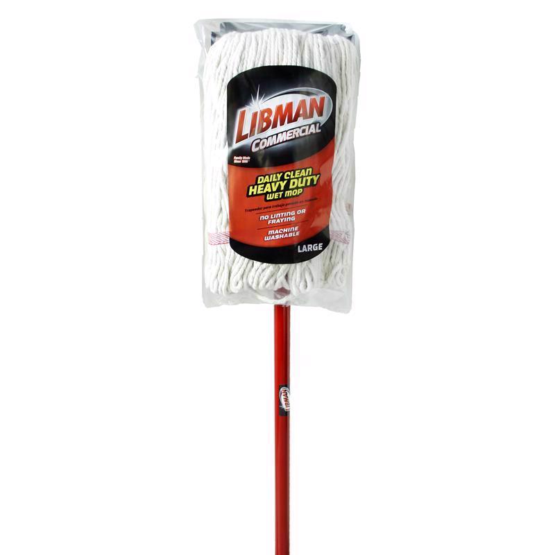 Libman 8 in. W Wet Mop (Pack of 4)