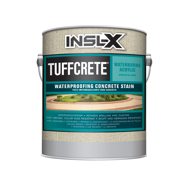 Insl-X TuffCrete White Acrylic Waterproofing Concrete Stain 1 gal