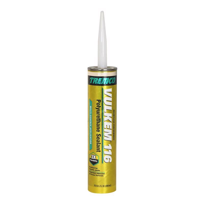 Vulkem 116 Buff Polyurethane Window and Door Caulk Sealant 10.1 fl. oz. (Pack of 12)