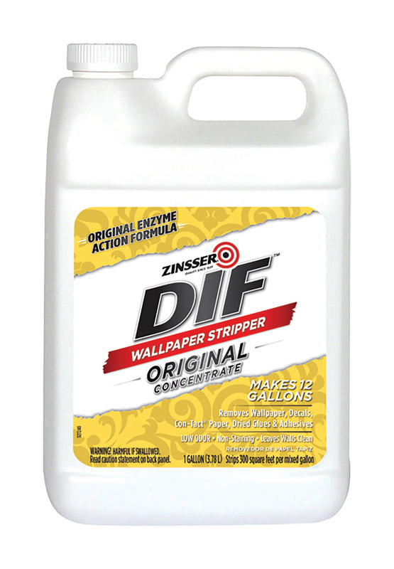 Zinsser DIF Liquid Wallpaper Stripper 1 gal (Pack of 4)