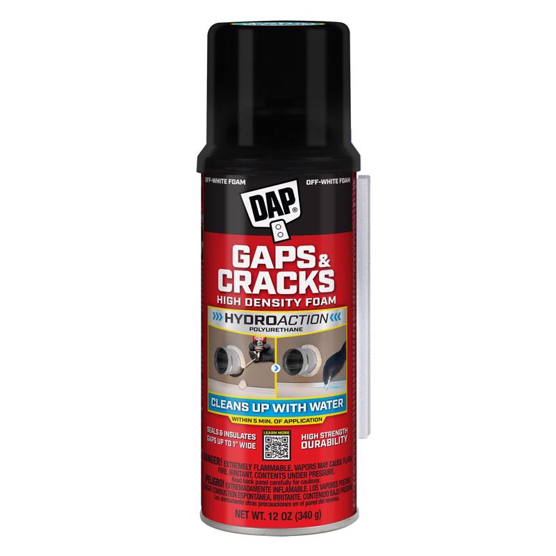 DAP Off White Polyurethane Foam Foam Foam Sealant 12 oz. (Pack of 12)