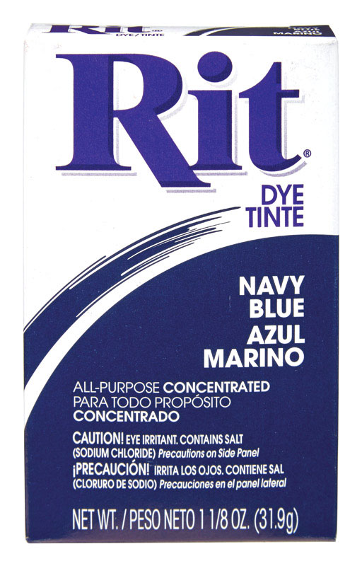 Rit 1.13 oz Navy Blue For Fabric Dye (Pack of 6)