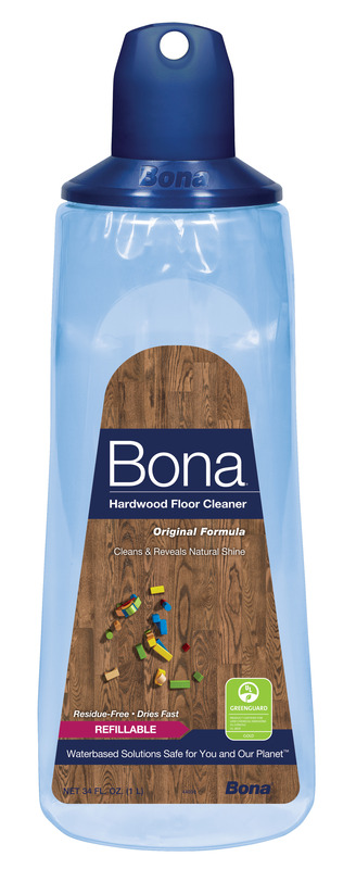 Bona No Scent Floor Cleaner Refill Liquid 34 oz (Pack of 8)