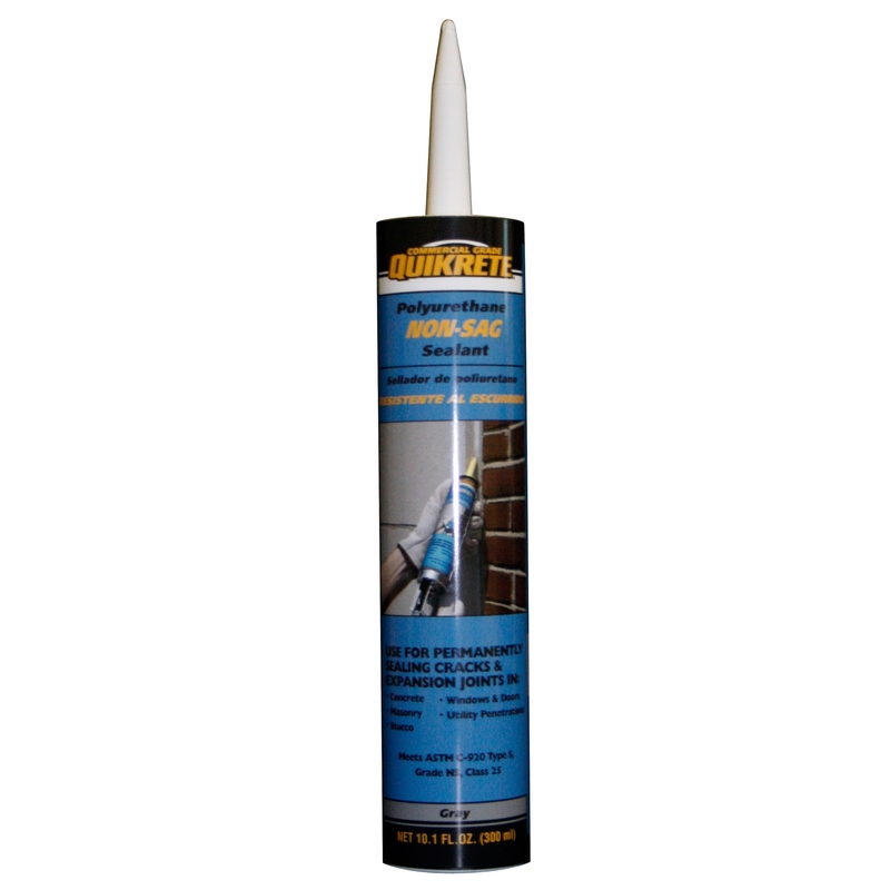 Quikrete Gray Polyurethane Caulk Sealant 10.1 oz
