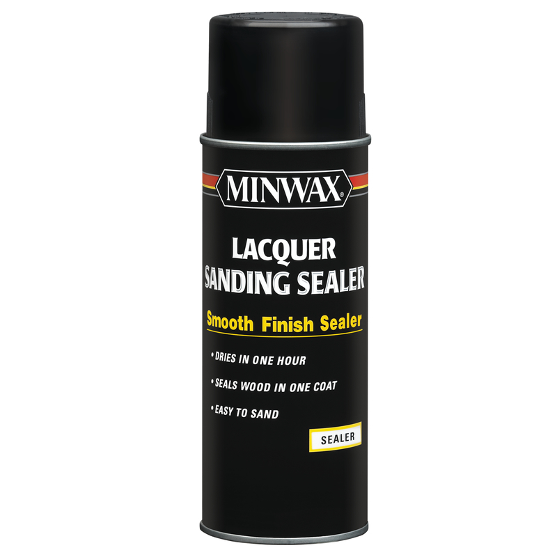 Minwax Smooth Clear Oil-Based Lacquer Sanding Sealer 12.25 oz (Pack of 6)