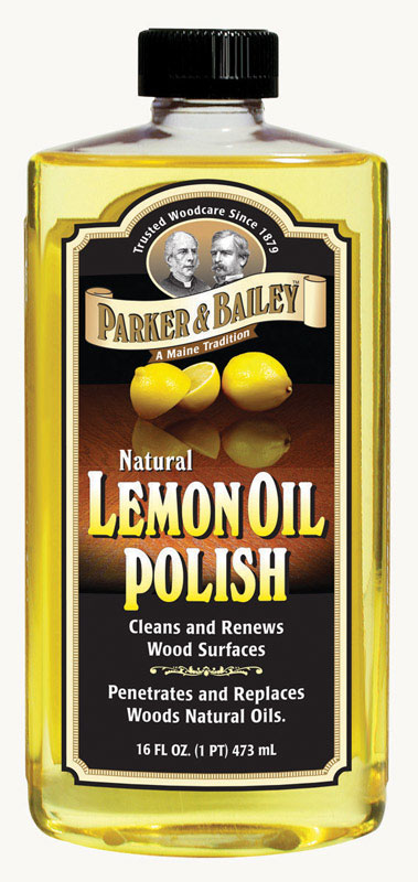 Parker & Bailey Lemon Scent Lemon Oil 16 oz Liquid (Pack of 6)
