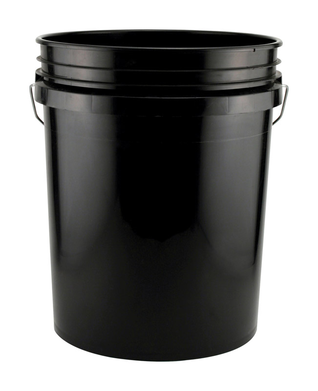 Leaktite Black 5 gal Plastic Paint Pail (Pack of 10)