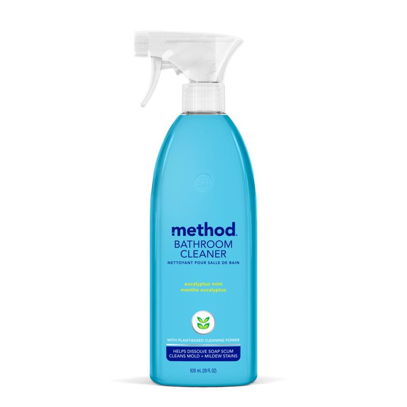 Method Eucalyptus Mint Scent Bathroom Tub and Tile Cleaner 28 oz Liquid (Pack of 8)