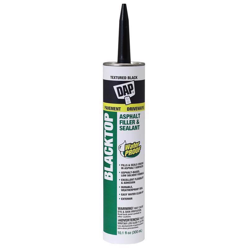 DAP Blacktop Black Synthetic Asphalt/Rubber Asphalt Sealant 10.1 oz (Pack of 12)