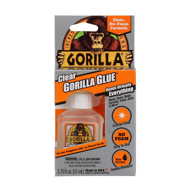 Gorilla High Strength Clear Clear Glue 1.75 oz (Pack of 5)