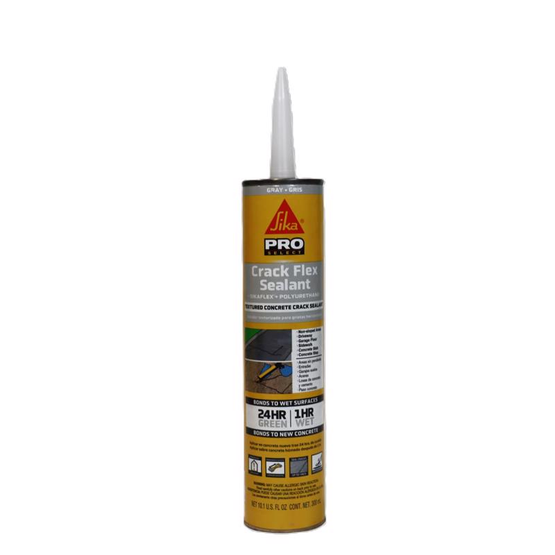 Sika Pro Select Gray Polyurethane Construction Caulk Sealant 10.1 oz (Pack of 12)