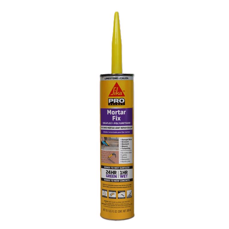 Sika Pro Select Limestone Polyurethane Mortar Joint Sealant 10.1 oz (Pack of 12)