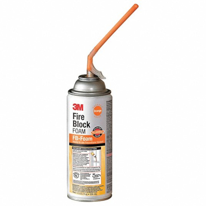 3M Orange Foam Fireblock Sealant 12 oz (Pack of 12)