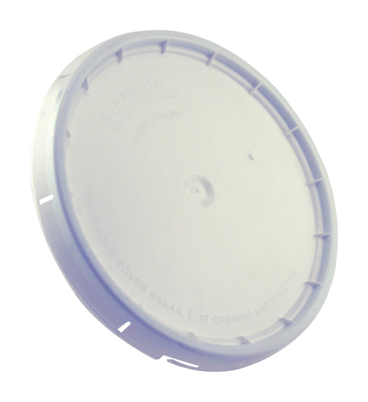 Leaktite White 5 gal Gasket Bucket Lid (Pack of 10)