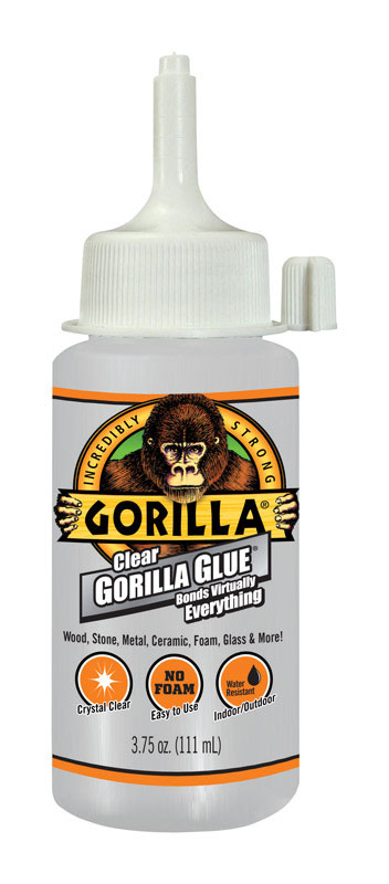 Gorilla High Strength Clear Clear Glue 3.75 oz (Pack of 8)