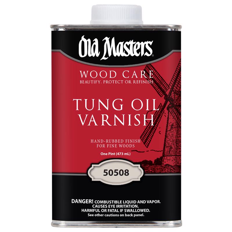 Old Masters Liquid Tung Oil Varnish 1 pt 1 pk (Pack of 6)