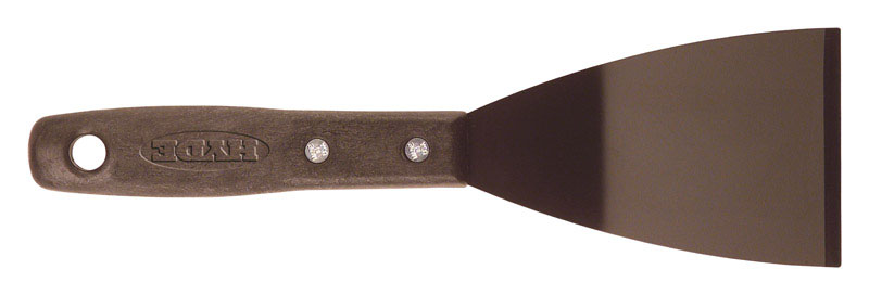 Hyde 3 in. W High Carbon Steel Stiff Scraper