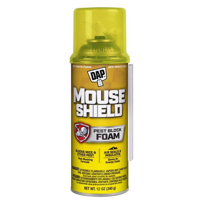 Touch 'n Foam Mouse Shield Off White Polyurethane Foam Foam Sealant 12 oz (Pack of 6)