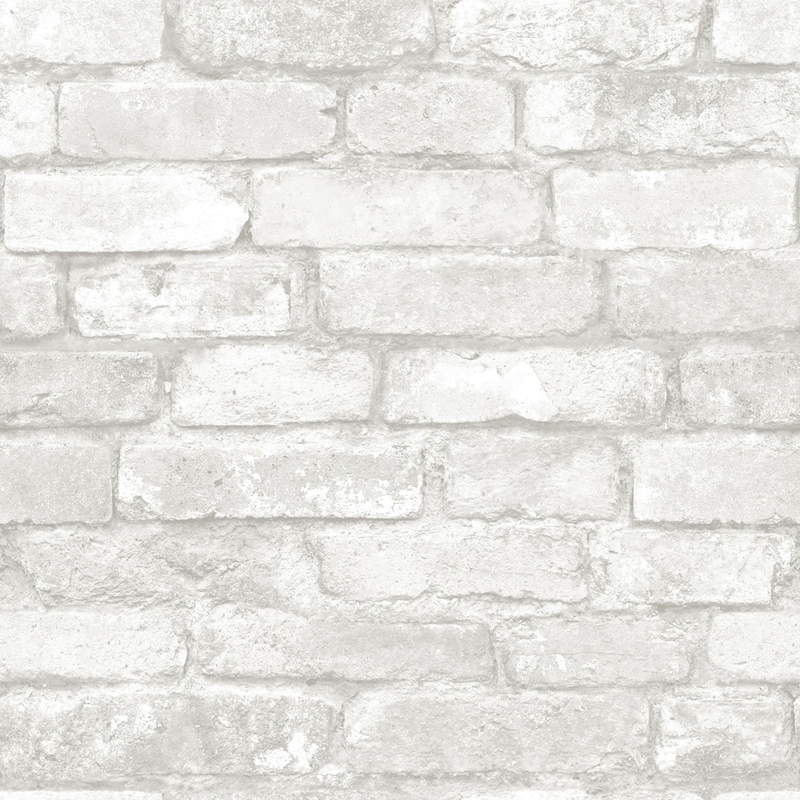 NuWallpaper 20.5 in. W X 216 in. L Brick Peel and Stick Wallpaper (Pack of 4)
