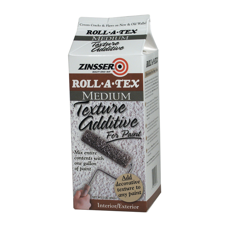Zinsser Roll-A-Tex White Texture Additive 1 lb (Pack of 6)