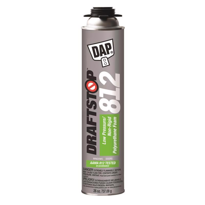 DAP Draftstop White Polyurethane Window and Door Sealant 26 oz (Pack of 12)