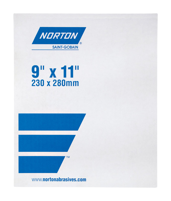 Norton Adalox 11 in. L X 9 in. W 36 Grit Aluminum Oxide All Purpose Sandpaper 25 pk (Pack of 25)