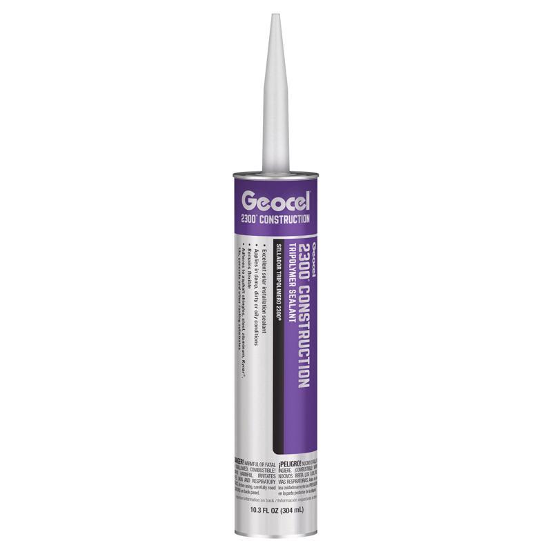 Geocel 2300 Construction White Tripolymer Elastomeric Sealant 10.3 oz (Pack of 24)