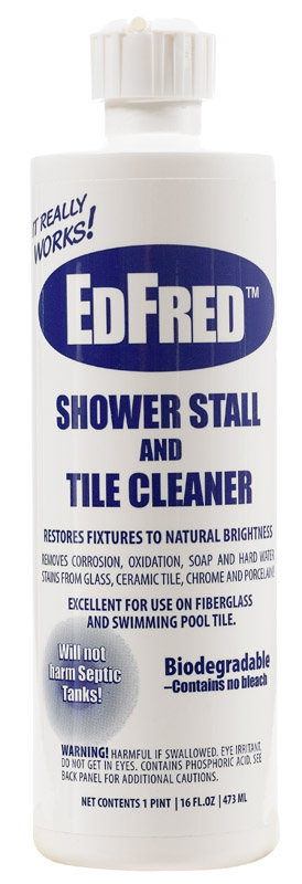 EdFred No Scent Basin Tub and Tile Cleaner 16 oz Liquid (Pack of 12)