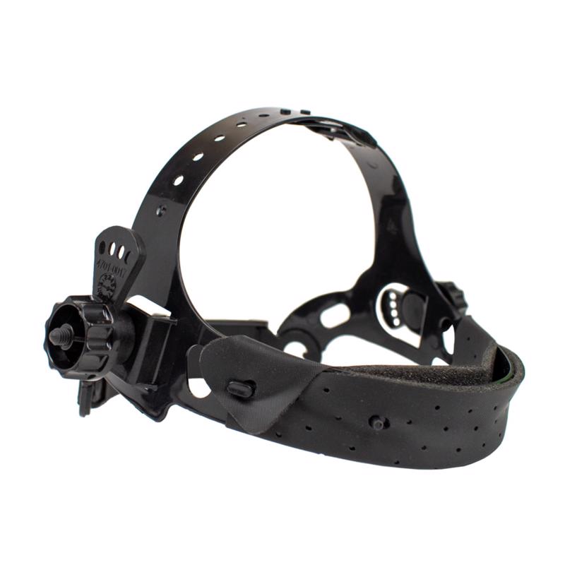 Forney Ratcheting Headgear for Welding Helmet Black/Gray 1 pc