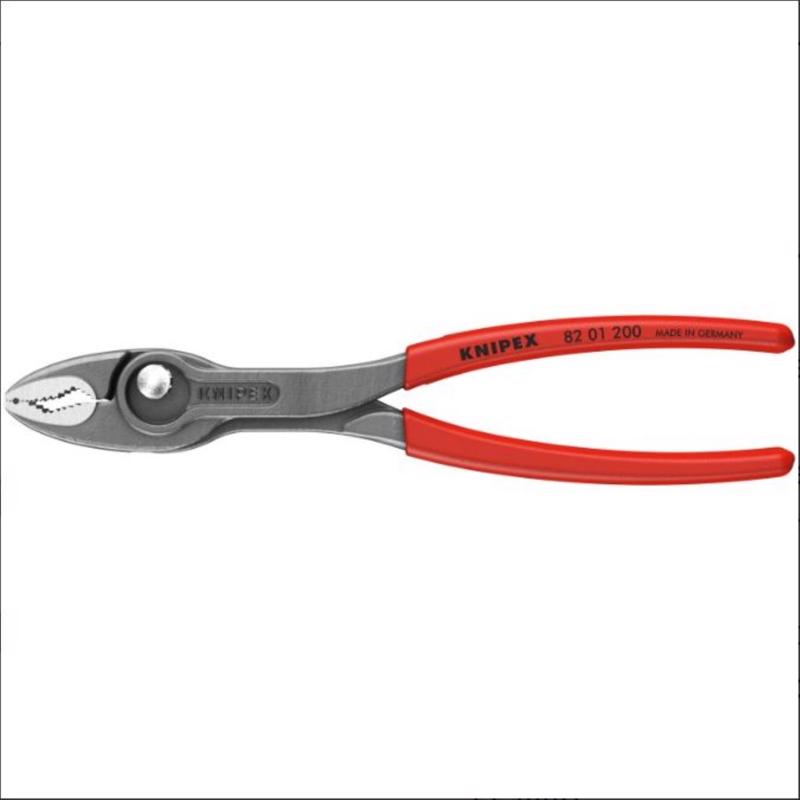 Knipex 8 in. Chrome Vanadium Steel TwinGrip Slip Joint Pliers