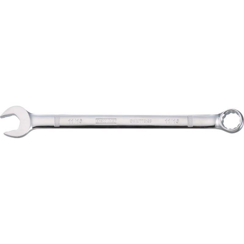 DeWalt 11/16 in. X 11/16 in. 12 Point SAE Combination Wrench 8-25/32 in. L 1 pc