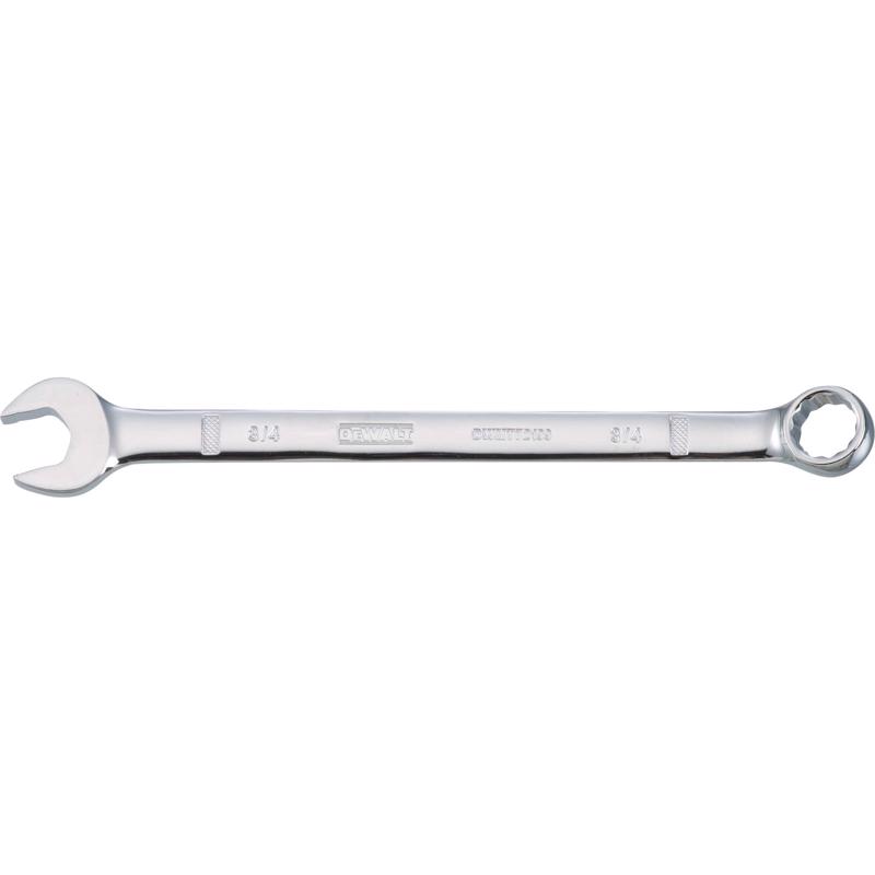 DeWalt 3/4 in. X 3/4 in. 12 Point SAE Combination Wrench 9-11/16 in. L 1 pc