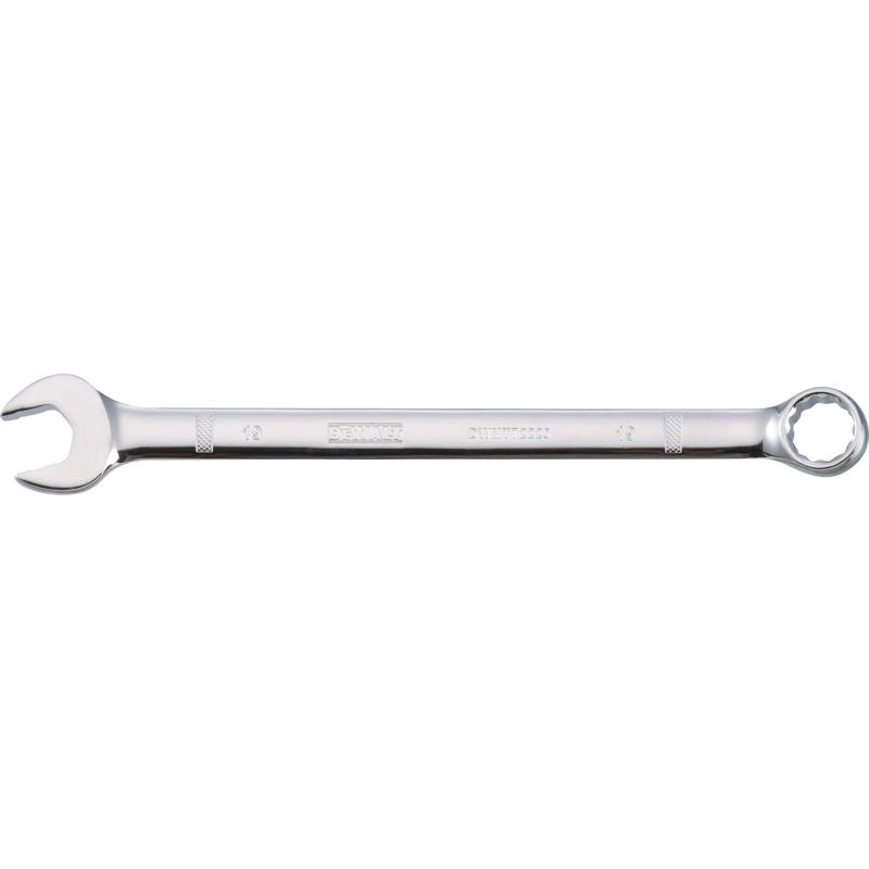 DeWalt 19 mm X 19 mm 12 Point Metric Combination Wrench 9-27/32 in. L 1 pc