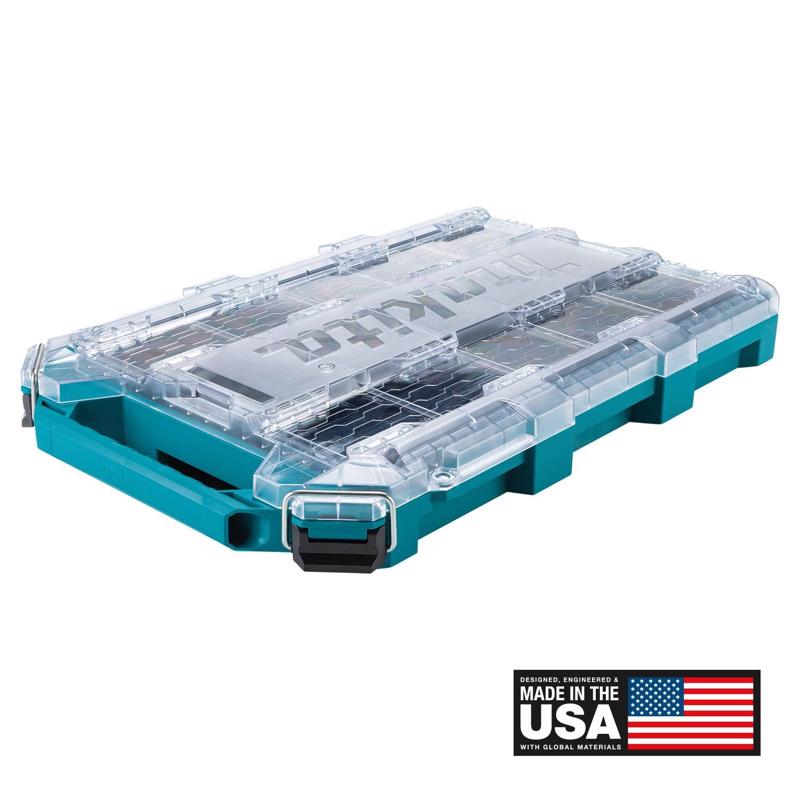Makita 15.25 in. W X 3.35 in. H X 23.48 in. D Deep Organizer Teal