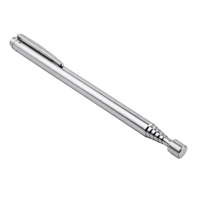 Magnet Source 25.5 in. Telescoping Magnetic Pick-Up and Pointer Tool 3 lb. pull