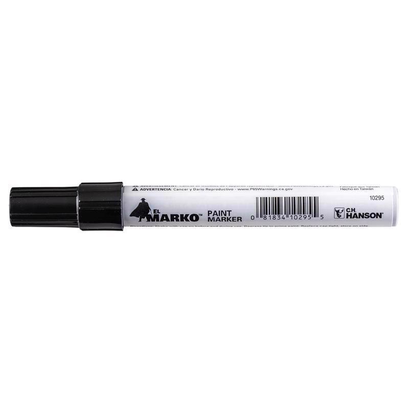 C.H. Hanson El Marko Black Valve Tip Paint Marker 1 pc (Pack of 12)