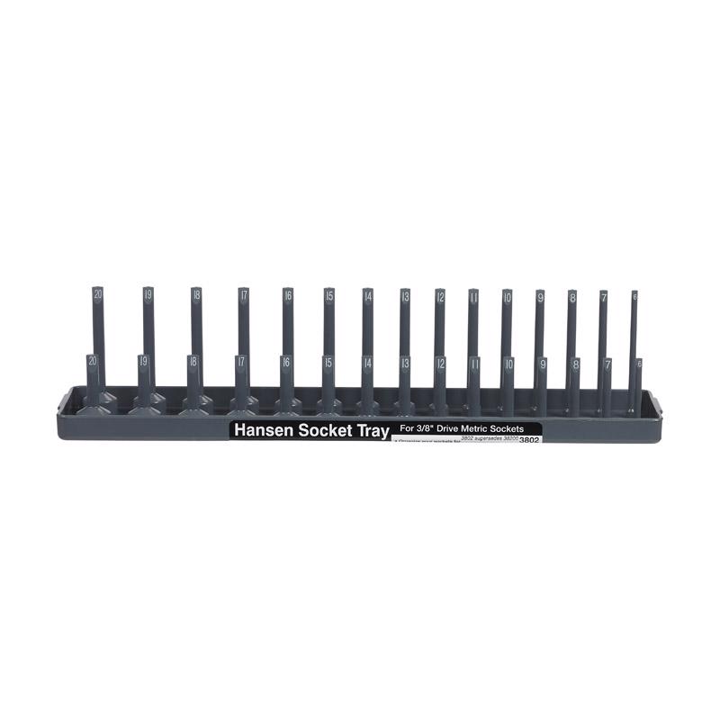 Hansen Global 13.3 in. L X 3/8 in. drive Metric Socket 1 pc