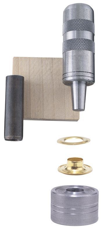 General 1/4 in. D Brass Grommet Kit 1 pk