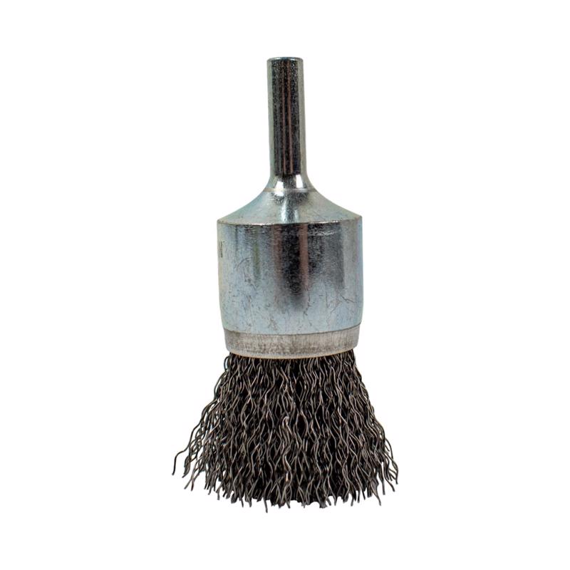 Forney 1 in. Crimped Wire Wheel Brush Metal 20000 rpm 1 pc