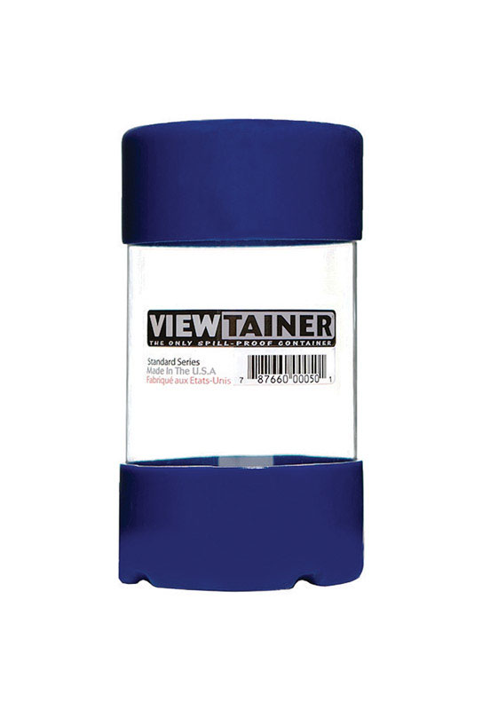 Viewtainer 3 in. W X 5 in. H Slit Top Container Plastic Blue (Pack of 15)