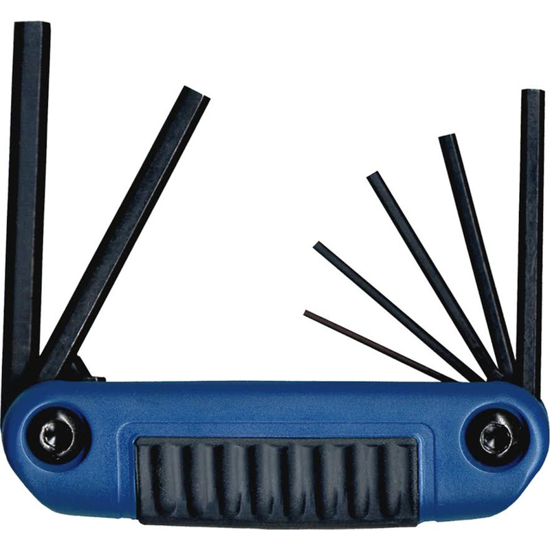 Eklind Ergo-Fold Assorted Metric Fold-Up Hex Key Set 7 pc (Pack of 4)