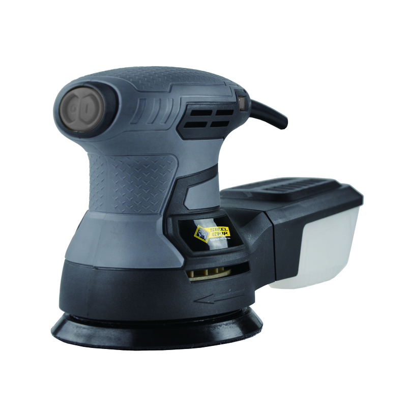 Steel Grip 2.8 amps Corded 5 in. Random Orbit Sander Tool Only