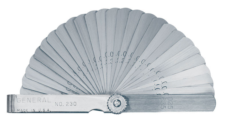 General Economy Straight Leaf Feeler Gauge 1 pc