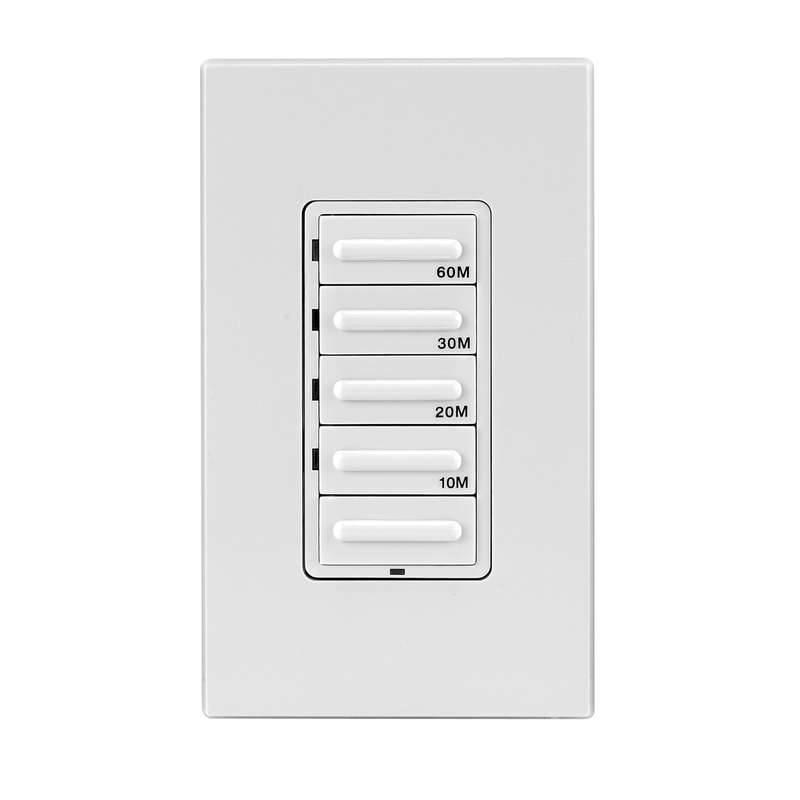 Leviton Decora Indoor Countdown Timer 120 V White
