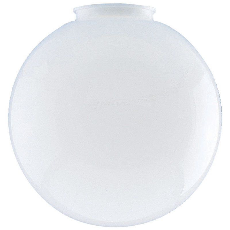 Westinghouse Globe White Polycarbonate Shade 1 pk (Pack of 6)