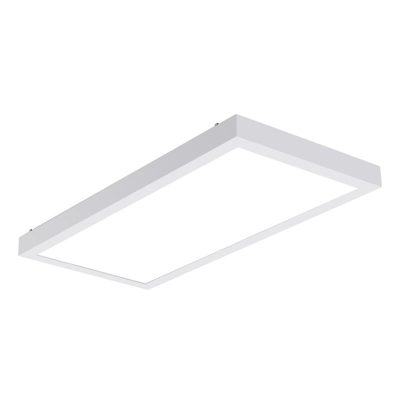 Metalux 2.5 in. H X 12 in. W X 24 in. L White LED Ceiling Light