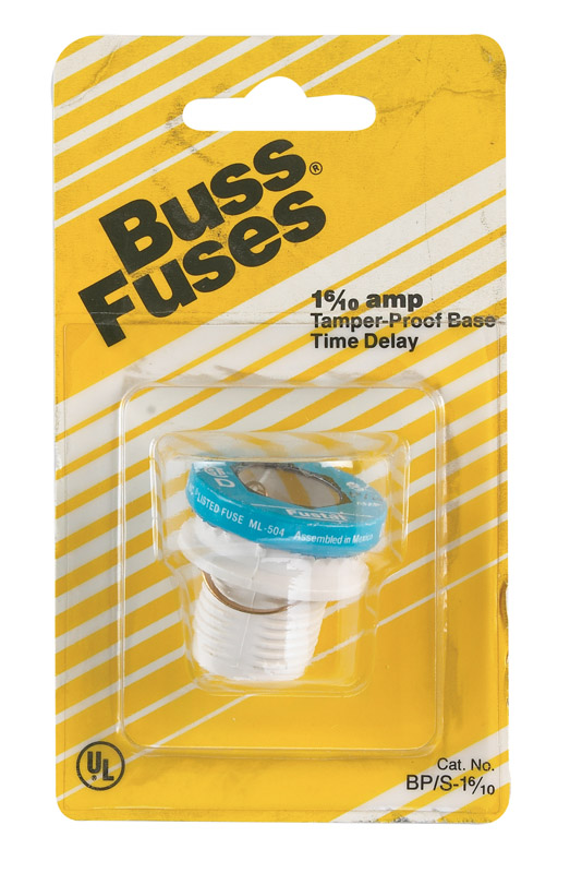 Bussmann 1-6/10 amps Plug Fuse 1 pk