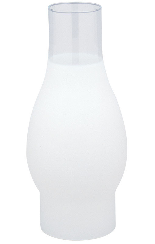 Westinghouse Frosted Glass Chimney Glass 1 pk (Pack of 6)